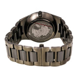BERING 32339-782 CERAMIC COLLECTION STAINLESS STEEL BAND BLACK DIAL MEN'S WATCH