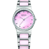 BERING 32435-999 CERAMIC PINK DIAL WOMEN WATCH