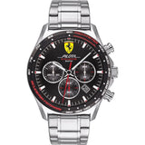 FERRARI PILOTA EVO METAL STRAP WATCH 0830714 MEN'S WATCH - H2 Hub Watches