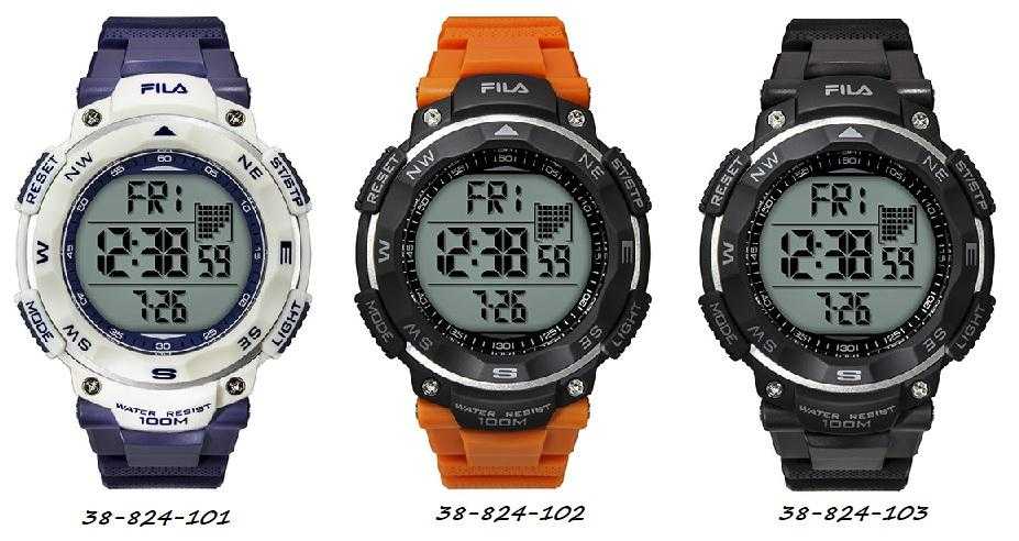 FILA DIGITAL QUARTZ 38-824-102 MEN'S WATCH - H2 Hub Watches