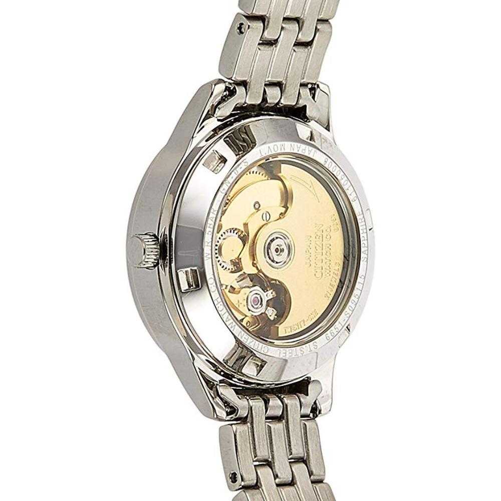 CITIZEN PD7130-51E AUTOMATIC SILVER STAINLESS STEEL WOMEN'S WATCH - H2 Hub Watches