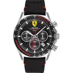 FERRARI PILOTA EVO LEATHER STRAP WATCH 0830710 MEN'S WATCH - H2 Hub Watches