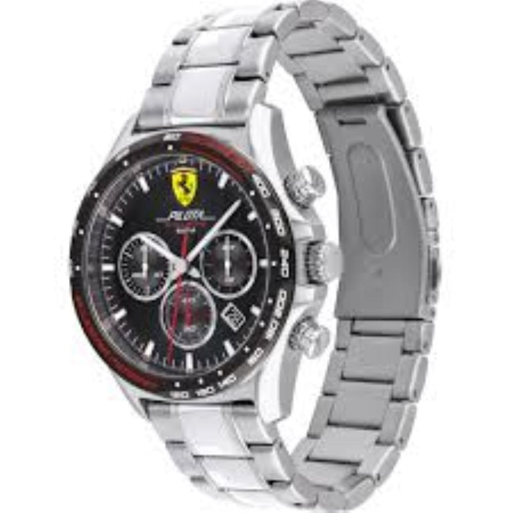FERRARI PILOTA EVO METAL STRAP WATCH 0830714 MEN'S WATCH - H2 Hub Watches