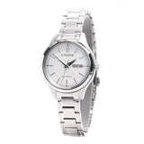 CITIZEN PD7140-58AB AUTOMATIC SILVER STAINLESS STEEL WOMEN'S WATCH - H2 Hub Watches