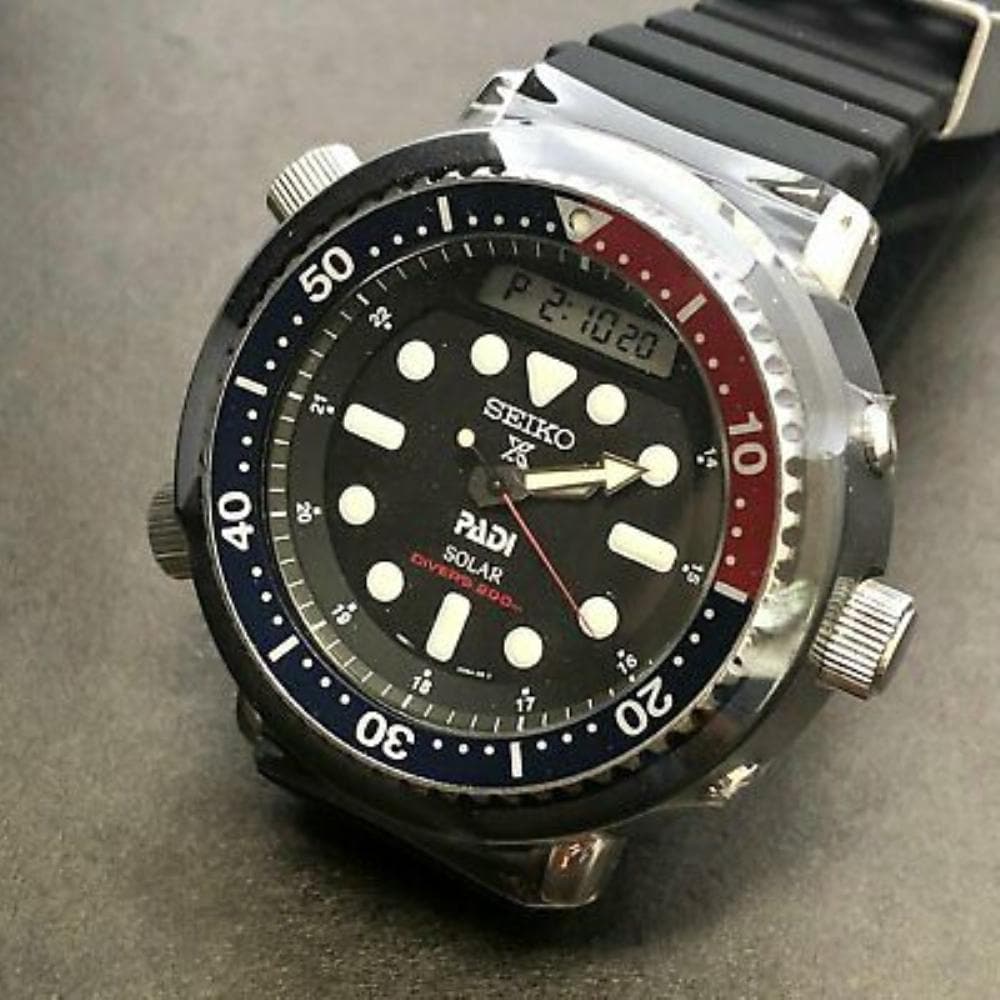 SEIKO PROSPEX SNJ027P1 SOLAR MEN'S WATCH - H2 Hub Watches