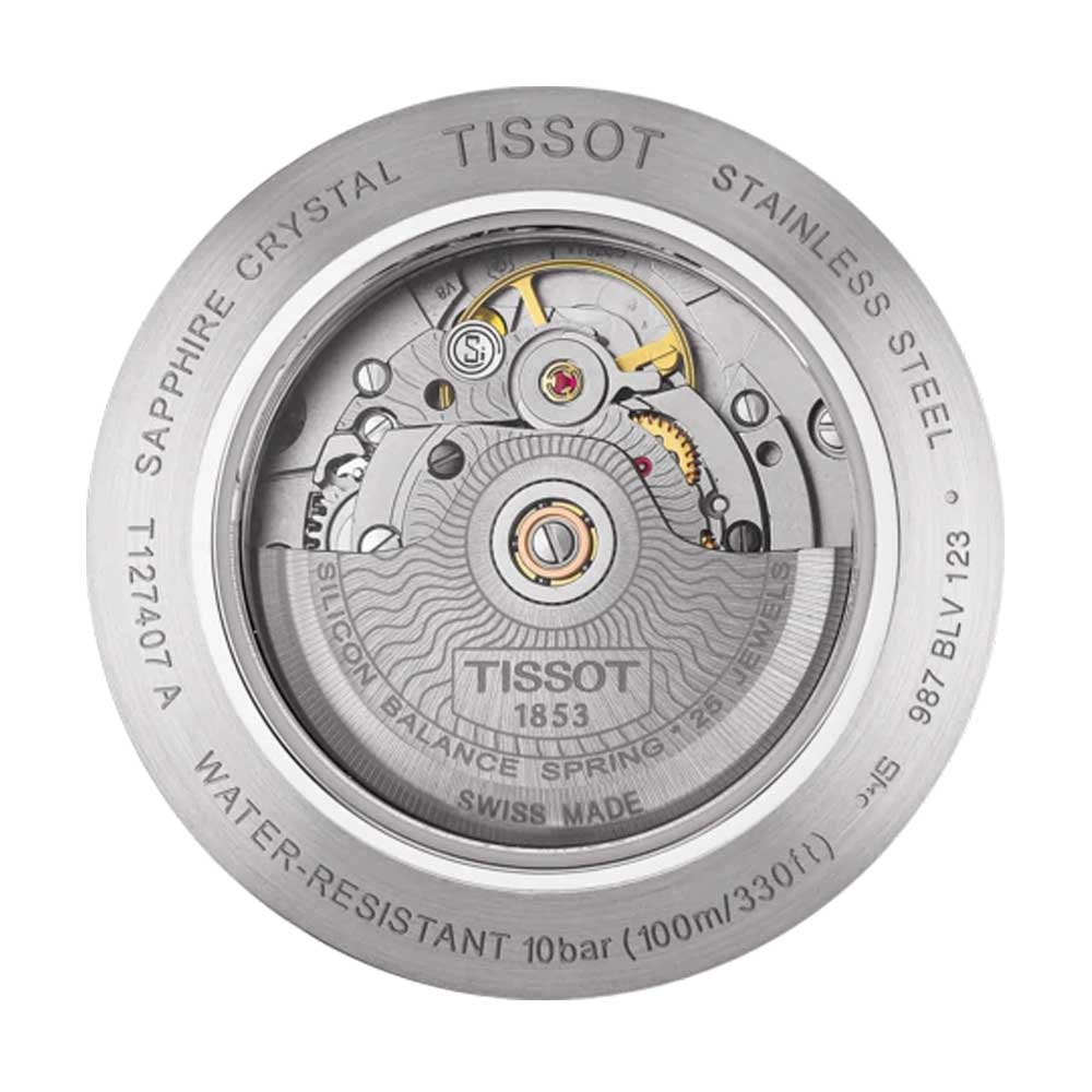 TISSOT T1274071105100 POWERMATIC 80 SILICIUM MEN'S WATCH - H2 Hub Watches