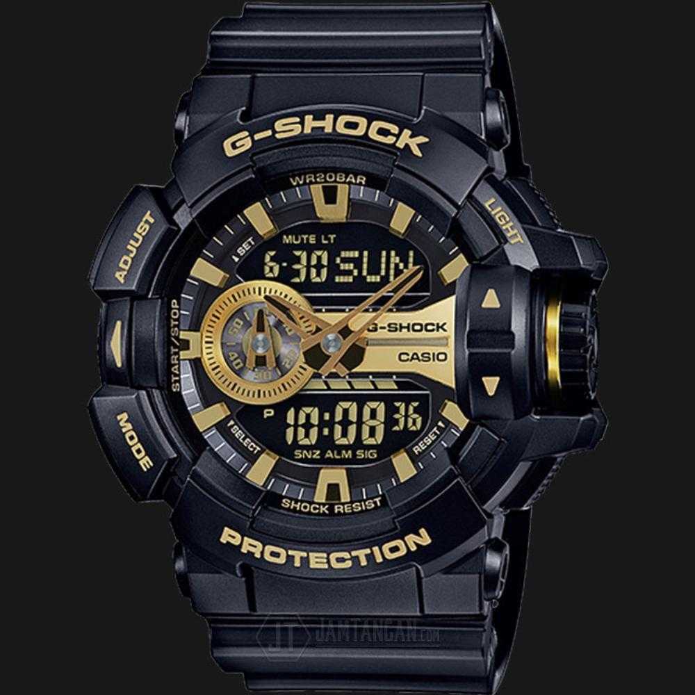 CASIO G-SHOCK GA-400GB-1A9DR DIGITAL QUARTZ BLACK RESIN UNISEX'S WATCH - H2 Hub Watches