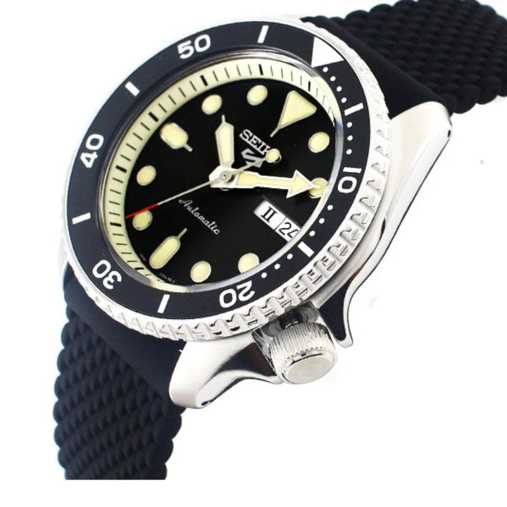 SEIKO 5 SPORTS SRPD73K2 AUTOMATIC SILICONE MEN'S WATCH - H2 Hub Watches