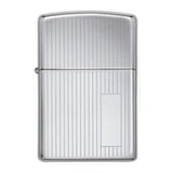 Zippo Stripes High Polish Chrome Lighter #350
