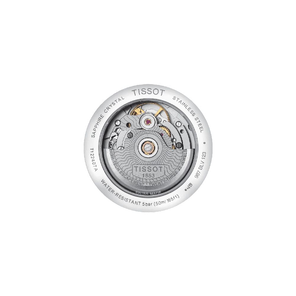 TISSOT T1224072203100 CARSON POWERMATIC 80 MEN'S WATCH - H2 Hub Watches