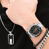 SEIKO GENERAL SSB089P1 STAINLESS STEEL MEN'S WATCH - H2 Hub Watches