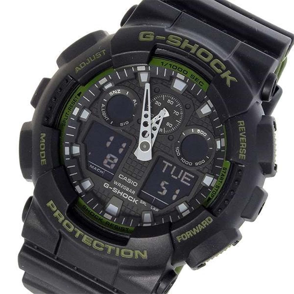 CASIO G-SHOCK GA-100L-1ADR MILITARY SERIES MEN'S WATCH - H2 Hub Watches