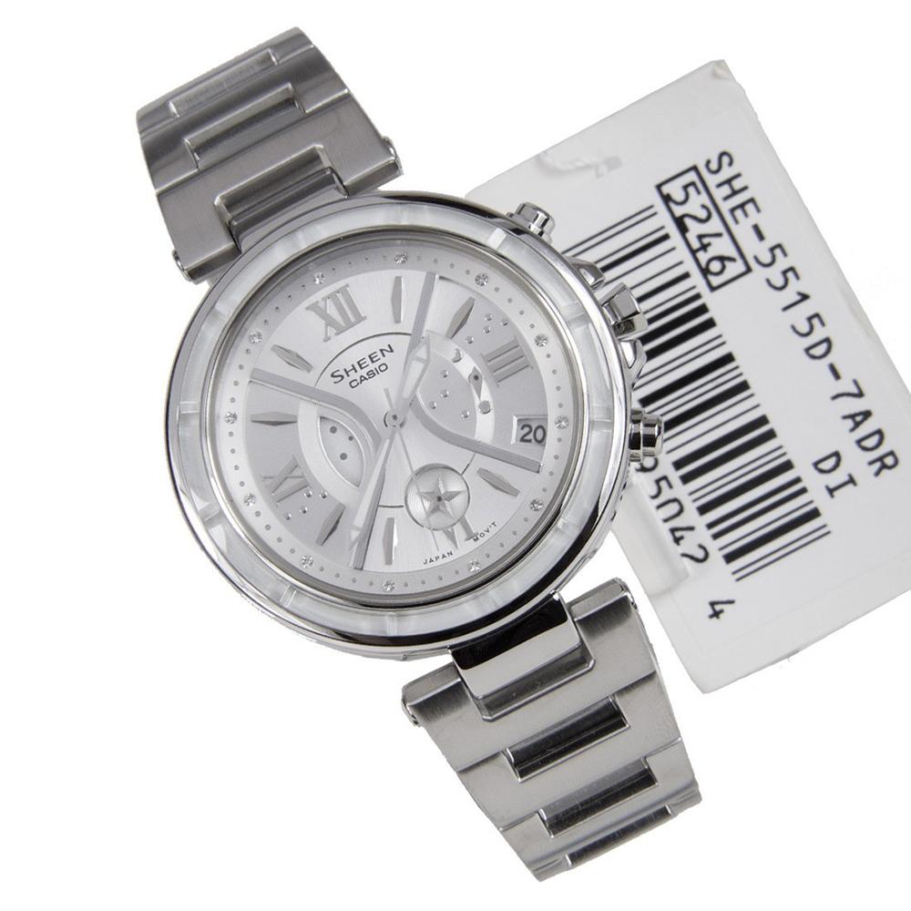 CASIO SHEEN SHE-5515D-7ADR WOMEN'S WATCH - H2 Hub Watches