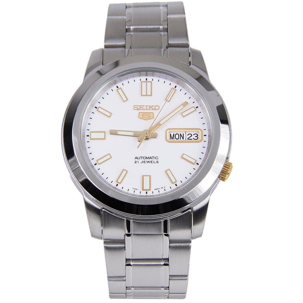 SEIKO 5 SNKK07K1 STAINLESS STEEL MEN'S WATCH - H2 Hub Watches