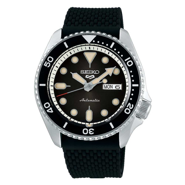 SEIKO 5 SPORTS SRPD73K2 AUTOMATIC SILICONE MEN'S WATCH - H2 Hub Watches