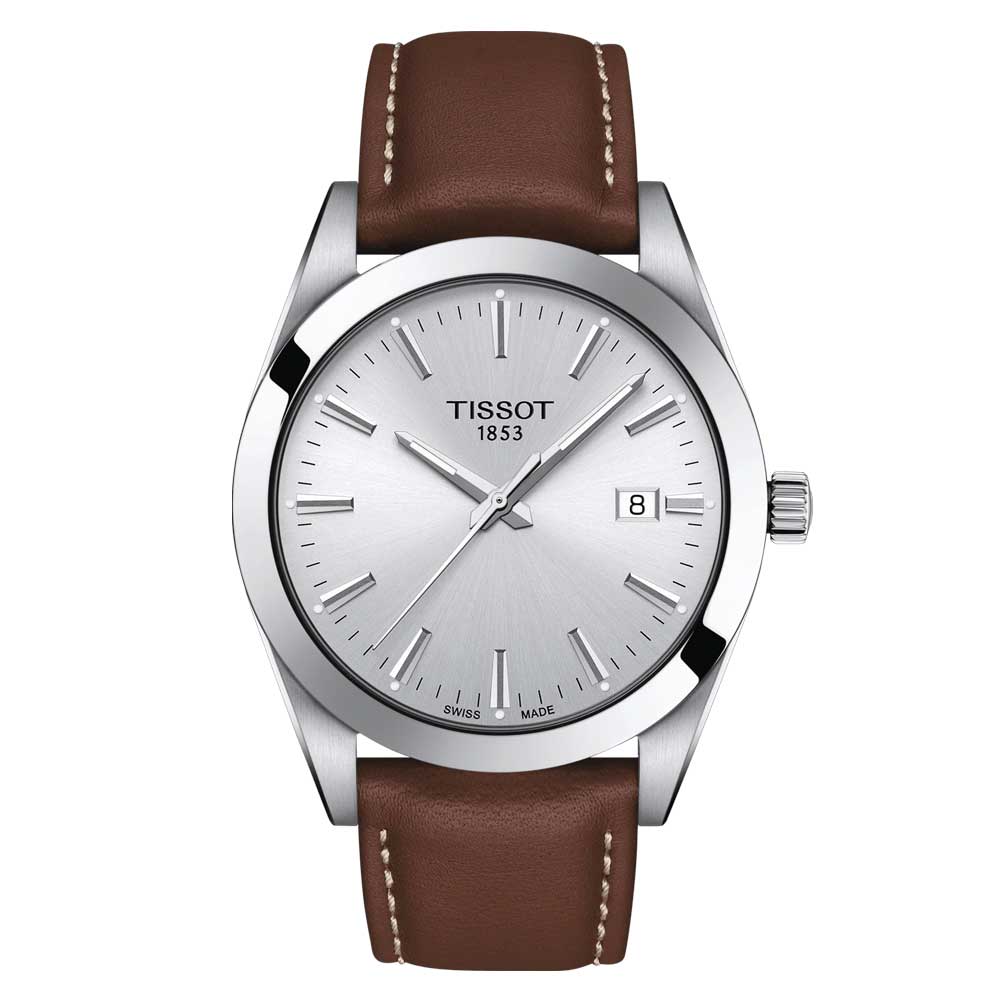 TISSOT T1274101603100 GENTLEMAN MEN'S WATCH - H2 Hub Watches