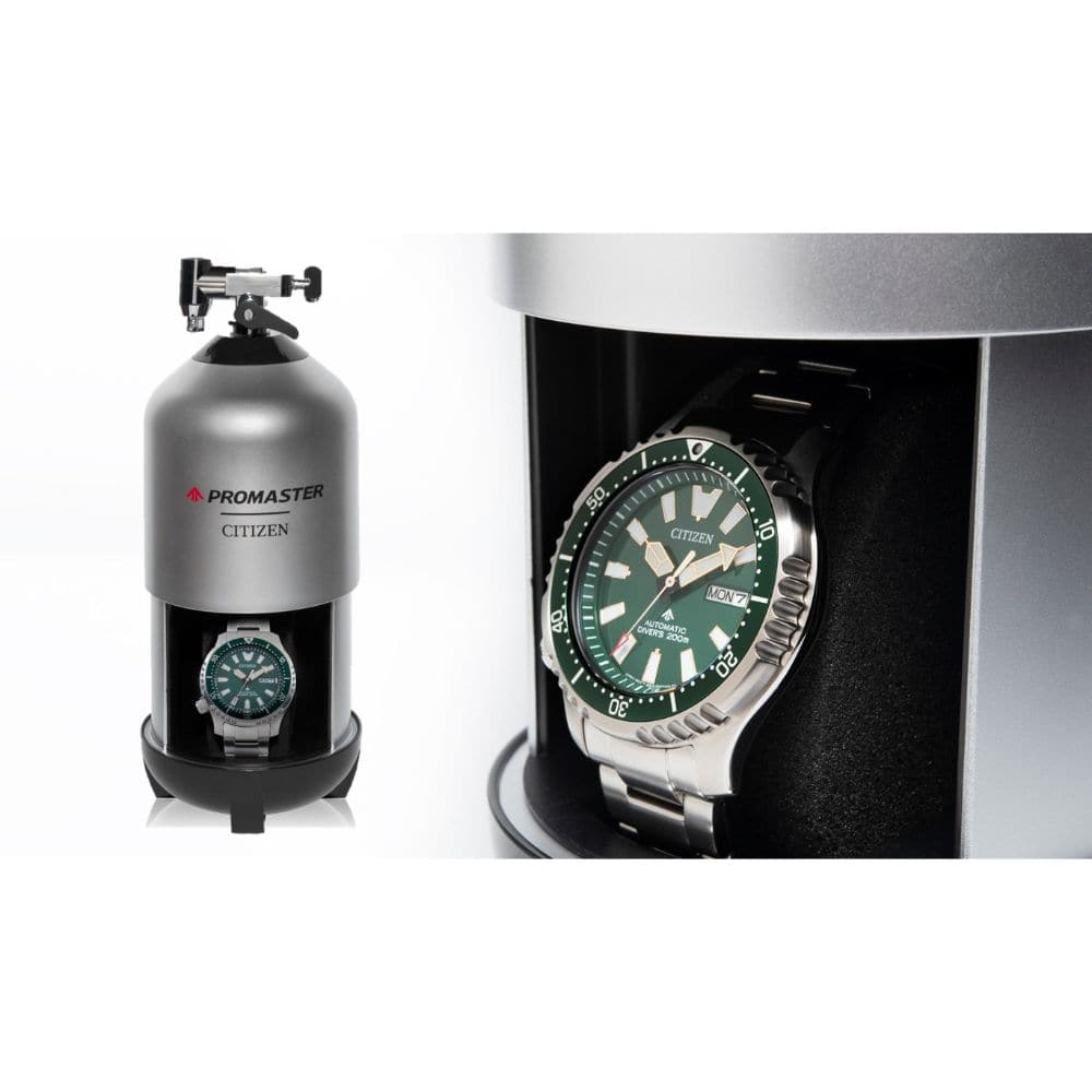 CITIZEN NY0099-81XB PROMASTER FUGU LIMITED EDITION DIVER AUTOMATIC MEN'S WATCH - H2 Hub Watches