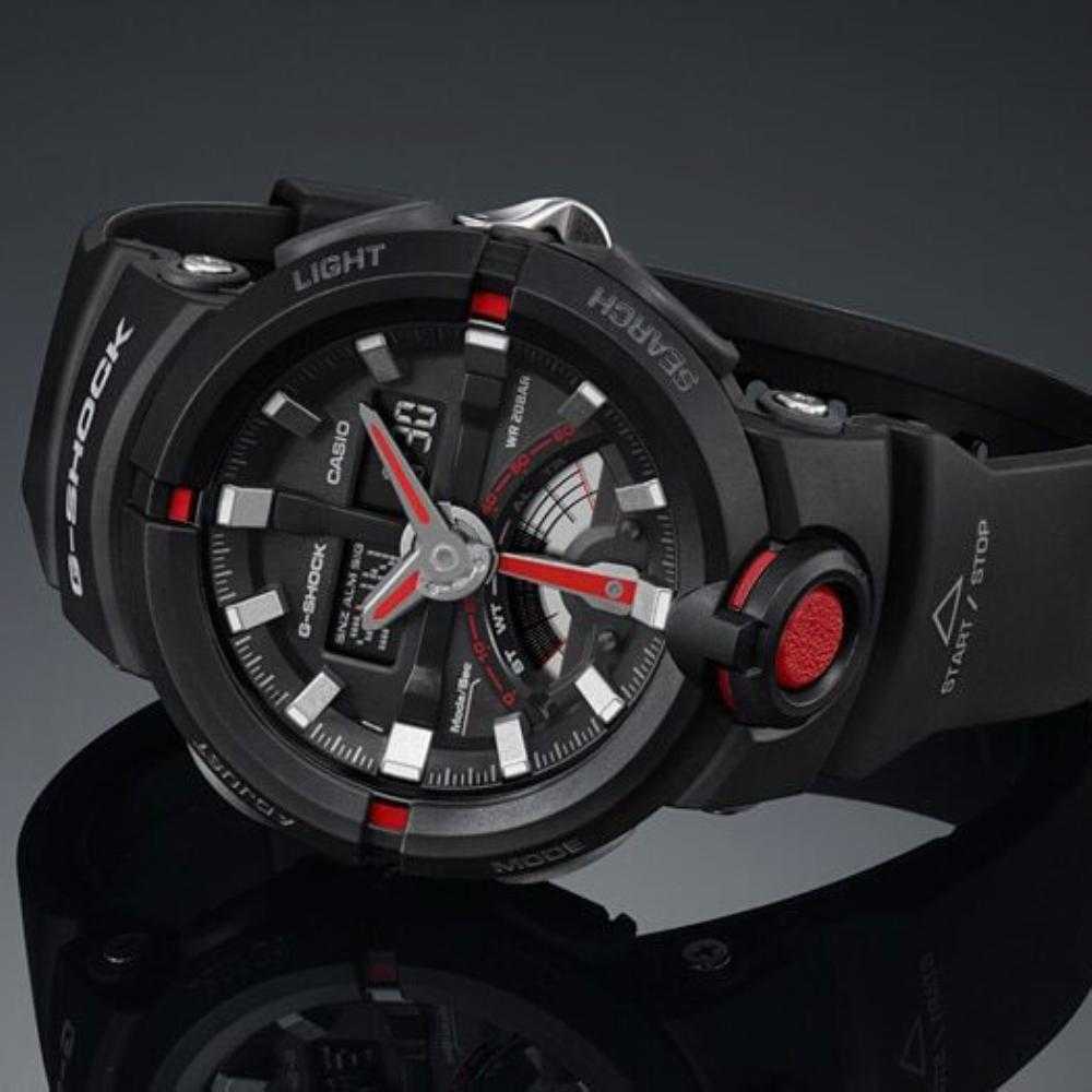 CASIO G-SHOCK GA-500-1A4DR DIGITAL QUARTZ BLACK RESIN MEN'S WATCH - H2 Hub Watches