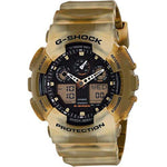 CASIO G-SHOCK GA-100MM-5ADR DIGITAL QUARTZ BROWN RESIN MEN'S WATCH - H2 Hub Watches