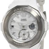 CASIO BABY-G BGA-220-7ADR DIGITAL QUARTZ WHITE SILVER RESIN WOMEN'S WATCH - H2 Hub Watches