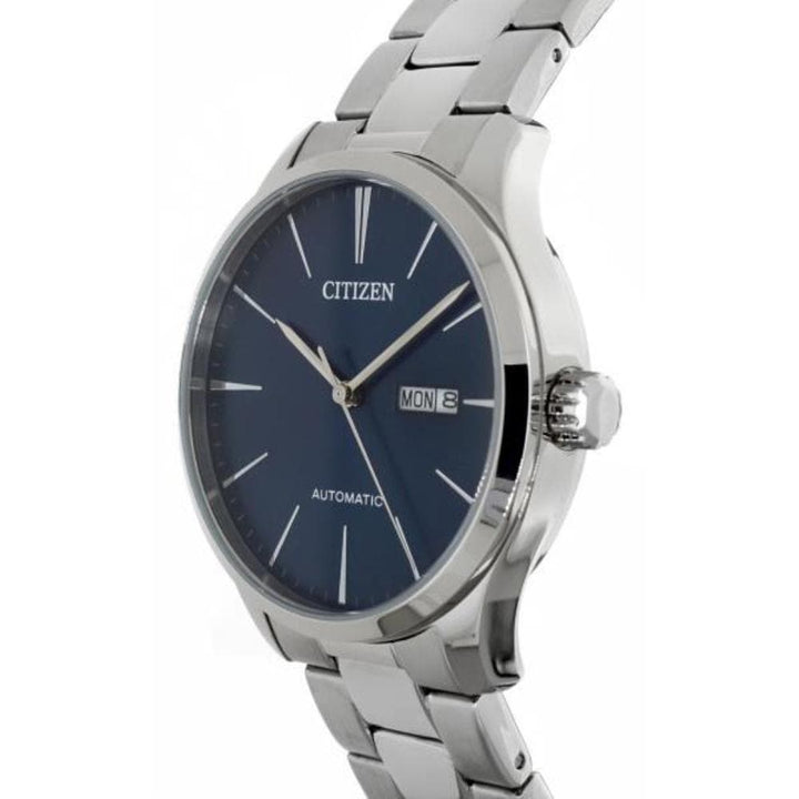 CITIZEN NH8350-83LB AUTOMATIC SILVER STAINLESS STEEL MEN'S WATCH - H2 Hub Watches