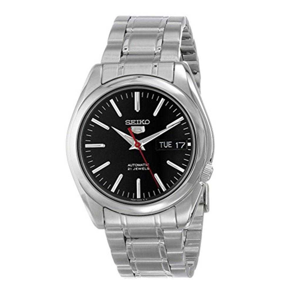 SEIKO 5 SNKL45K1P AUTOMATIC STAINLESS STEEL MEN'S WATCH - H2 Hub Watches