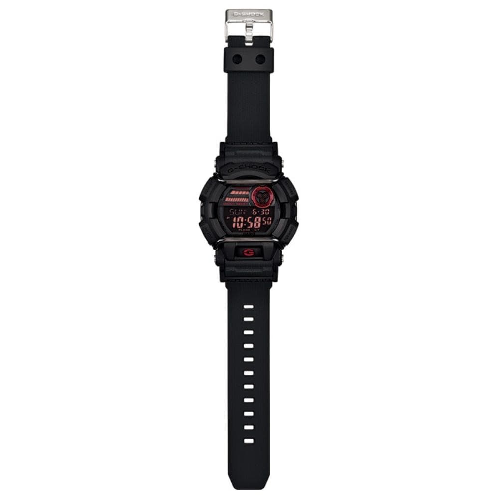 CASIO G-SHOCK GD-400-1DR DIGITAL QUARTZ BLACK RESIN MEN'S WATCH - H2 Hub Watches