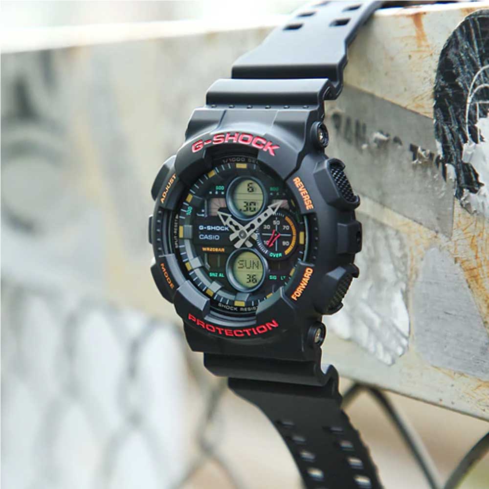 CASIO G-SHOCK GA-140-1A4DR MEN'S WATCH - H2 Hub Watches
