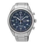 SEIKO GENERAL SSB267P1 CHRONOGRAPH STAINLESS STEEL MEN'S SILVER WATCH - H2 Hub Watches