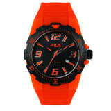 FILA ANALOG 38-023-003 ORANGE RUBBER STRAP UNISEX'S WATCH
