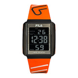 FILA 38-325-006 ORANGE SILICONE MEN'S WATCH