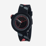 Fila Analog Quartz Black Dial And Silicon Strap Unisex Watch 38-6081-008