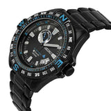 SEIKO 5 SUPERIOR SSA115K1 AUTOMATIC STAINLESS STEEL MEN'S BLACK WATCH - H2 Hub Watches