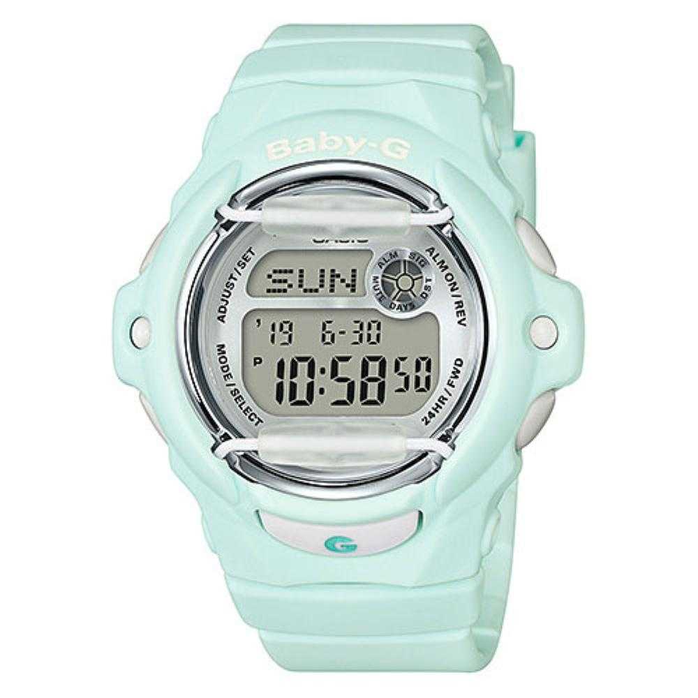 CASIO BABY-G BG-169R-3DR DIGITAL QUARTZ BLUE RESIN WOMEN'S WATCH - H2 Hub Watches