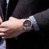 SEIKO 5 CLASSIC SNKP18K1 AUTOMATIC STAINLESS STEEL MEN'S TWO TONE WATCH - H2 Hub Watches
