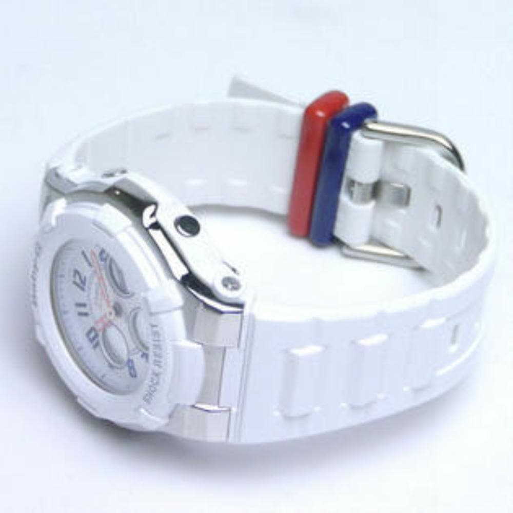 CASIO BABY-G BGA-110TR-7BDR DIGITAL WHITE RESIN WOMEN'S WATCH - H2 Hub Watches