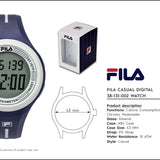 FILA DIGITAL QUARTZ 38-131-002 UNISEX'S WATCH - H2 Hub Watches