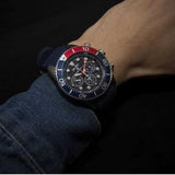SEIKO PROSPEX SSC663P1 SOLAR CHRONOGRAPH MEN'S BLUE RUBBER STRAP WATCH - H2 Hub Watches