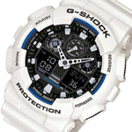 CASIO G-SHOCK GA-100B-7ADR DIGITAL QUARTZ WHITE RESIN MEN'S WATCH - H2 Hub Watches