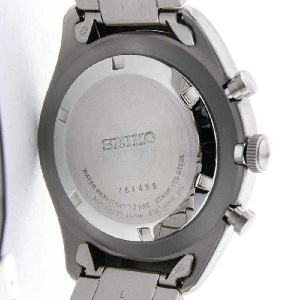 SEIKO GENERAL SSB267P1 CHRONOGRAPH STAINLESS STEEL MEN'S SILVER WATCH - H2 Hub Watches