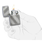 ZIPPO #28182 DIAGONAL WEAVE EXCLUSIVE LIGHTER