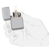 ZIPPO ARMOR HIGH POLISH CHROME LIGHTER MODEL #167