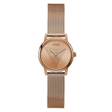 GUESS MICRO IMPRINT ROSE GOLD STAINLESS STEEL GW0106L3 WATCH FOR WOMEN