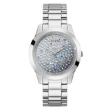 GUESS SILVER TONE CASE STAINLESS STEEL GW0020L1 WOMEN'S WATCH