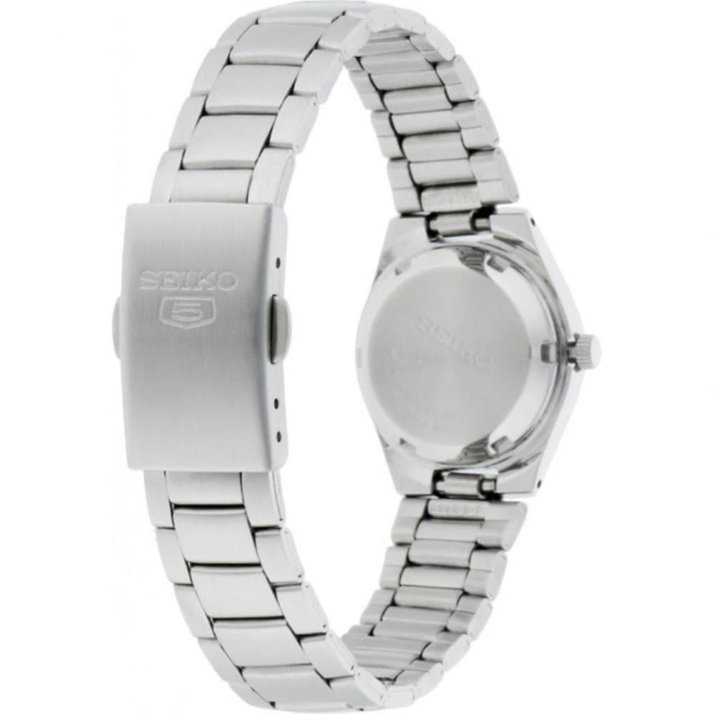 SEIKO 5 SYMK25K1 AUTOMATIC STAINLESS STEEL WOMEN'S SILVER WATCH - H2 Hub Watches