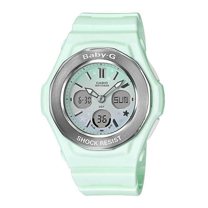 CASIO BABY-G BGA-100ST-3ADR DIGITAL BLUE RESIN WOMEN'S WATCH - H2 Hub Watches