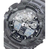 CASIO G-SHOCK GA-100CM-8ADR DIGITAL QUARTZ GREY CAMO RESIN MEN'S WATCH - H2 Hub Watches