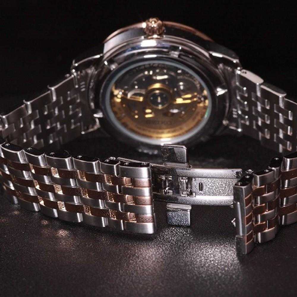 SEIKO PRESAGE SSA274J1 AUTOMATIC STAINLESS STEEL MEN'S TWO TONE WATCH - H2 Hub Watches
