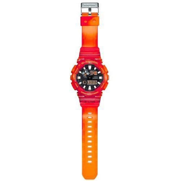 CASIO G-SHOCK GAX-100MSA-4ADR G-LIDE DIGITAL QUARTZ ORANGE RESIN UNISEX'S WATCH - H2 Hub Watches