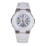 CASIO BABY-G BGA-110TR-7BDR DIGITAL WHITE RESIN WOMEN'S WATCH - H2 Hub Watches